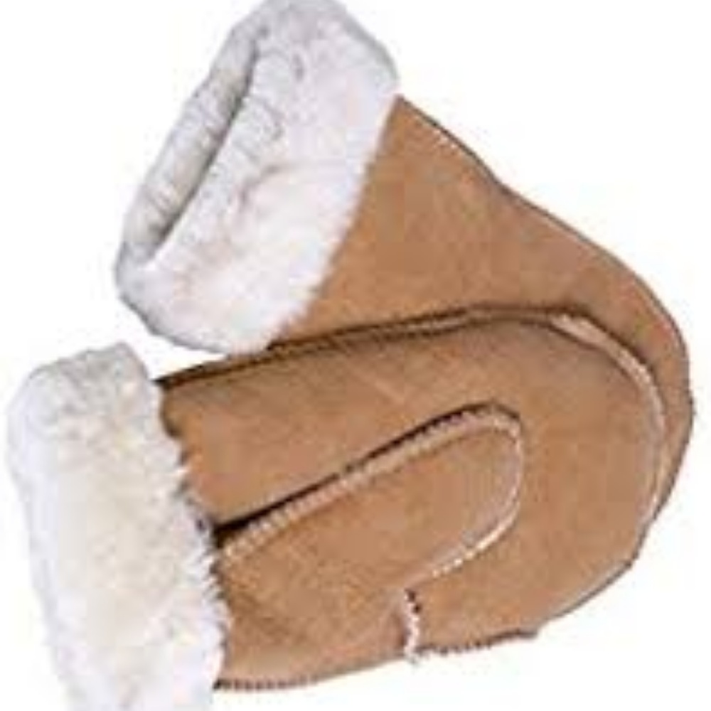 Wooly Bully Mittens Sheepskin Suede